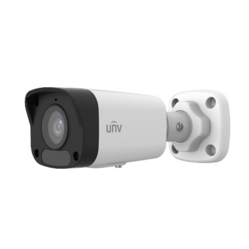 Cámara Mini Bullet 4Mp 2.8Mm Ip67 Ir30Mt Mic Ipc2124Lb-Asf28K-A Uniview